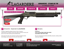 Tablet Screenshot of lagardere.ch